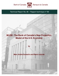 MUSE : the Bank of Canada's new projection model of the U.S. economy