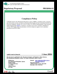 Compliance policy