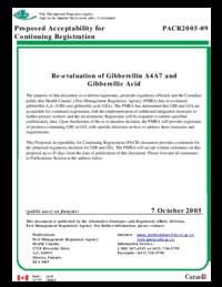 Re-evaluation of gibberellin A4A7 and gibberellic acid
