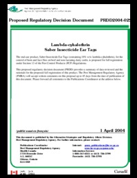 Lambda-cyhalothrin saber insecticide ear tags