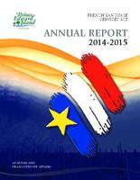 French Language Services Act, annual report: 2014-2015